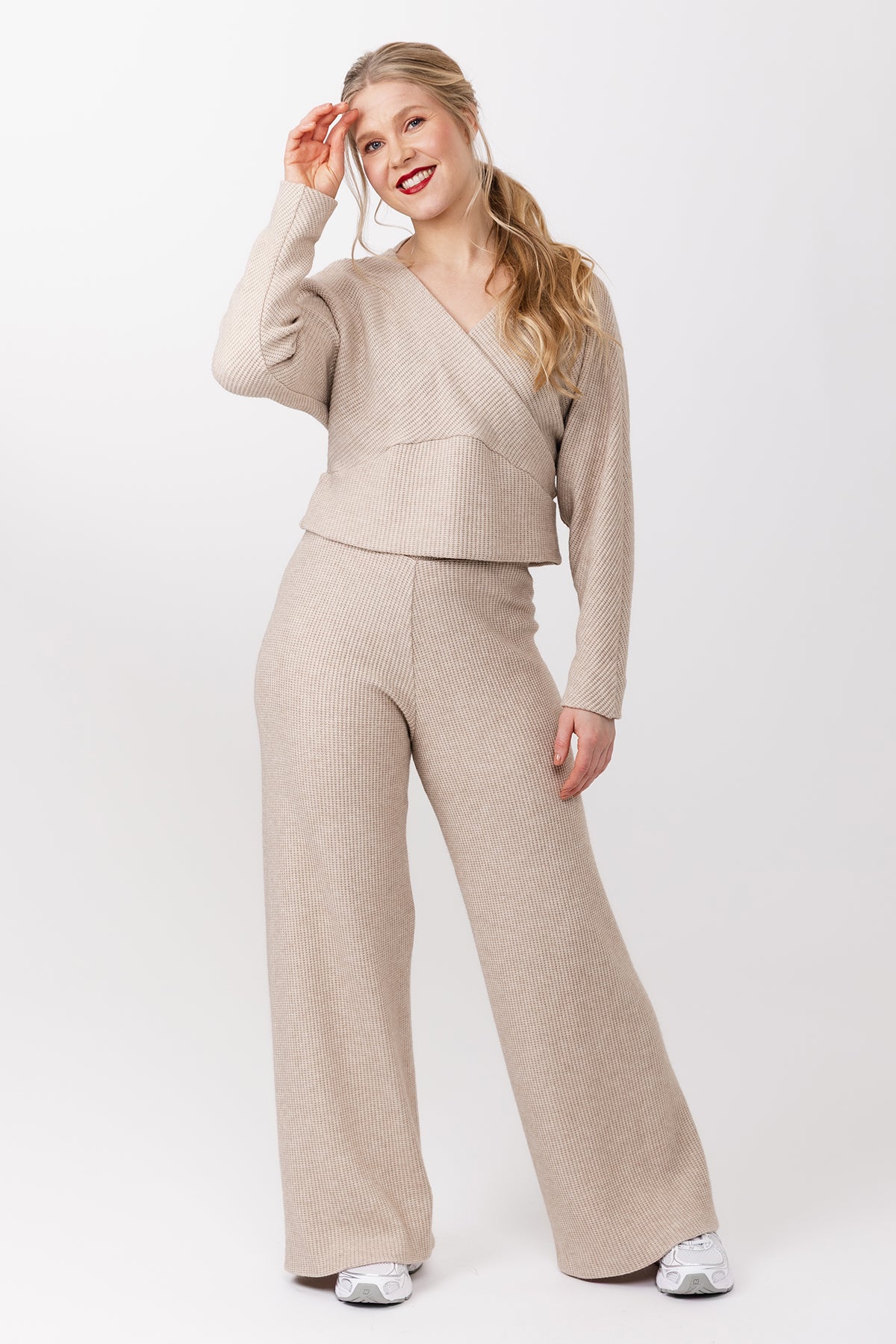 KAJO batwing wrap sweater &amp; dress