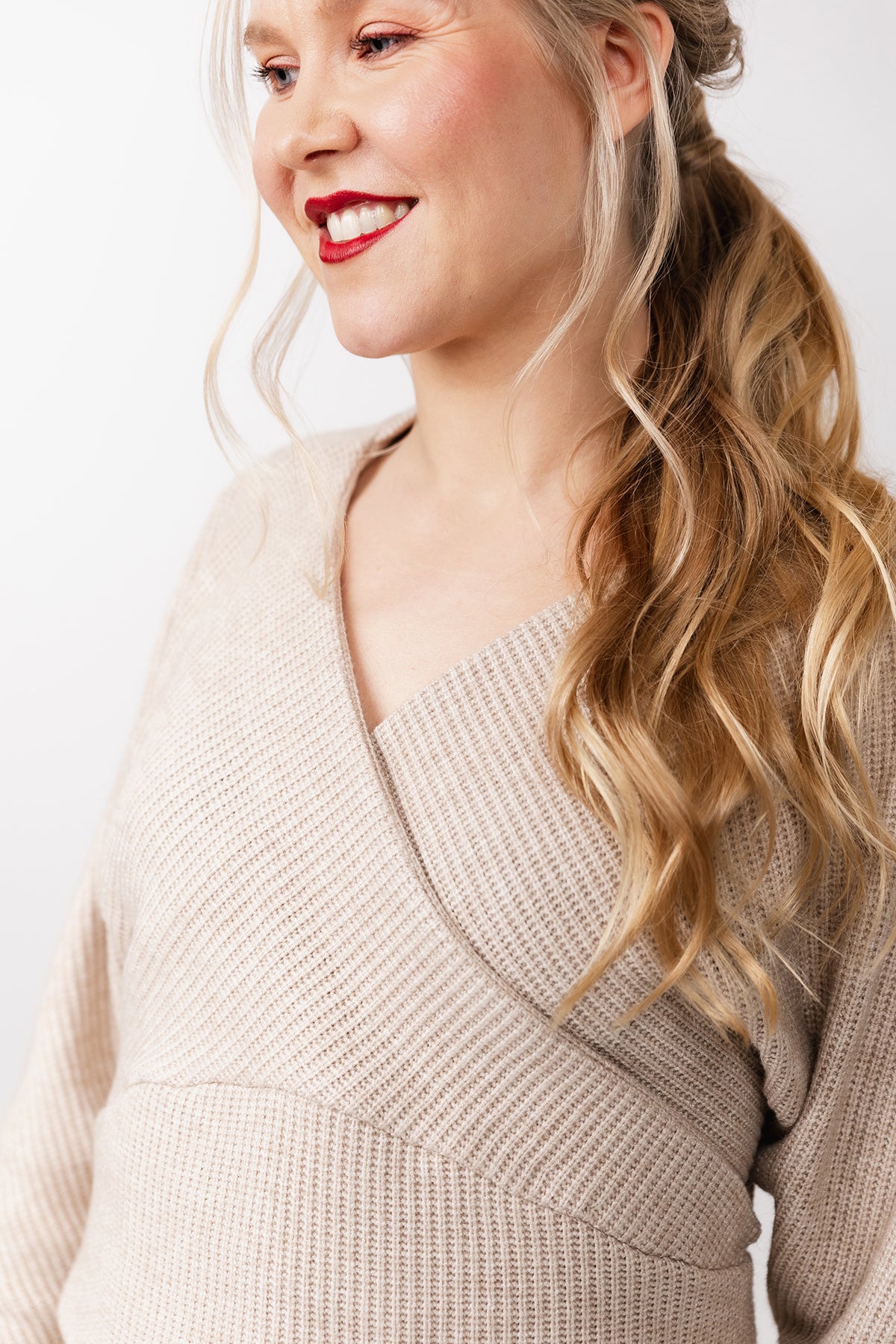 KAJO batwing wrap sweater &amp; dress