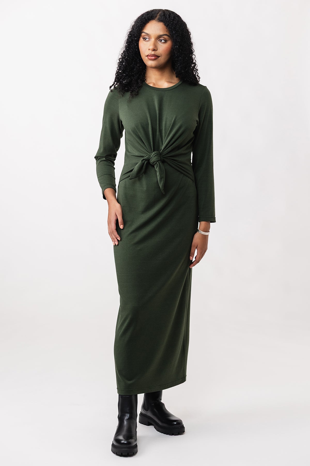 LYYTI tie front mini &amp; maxi dress