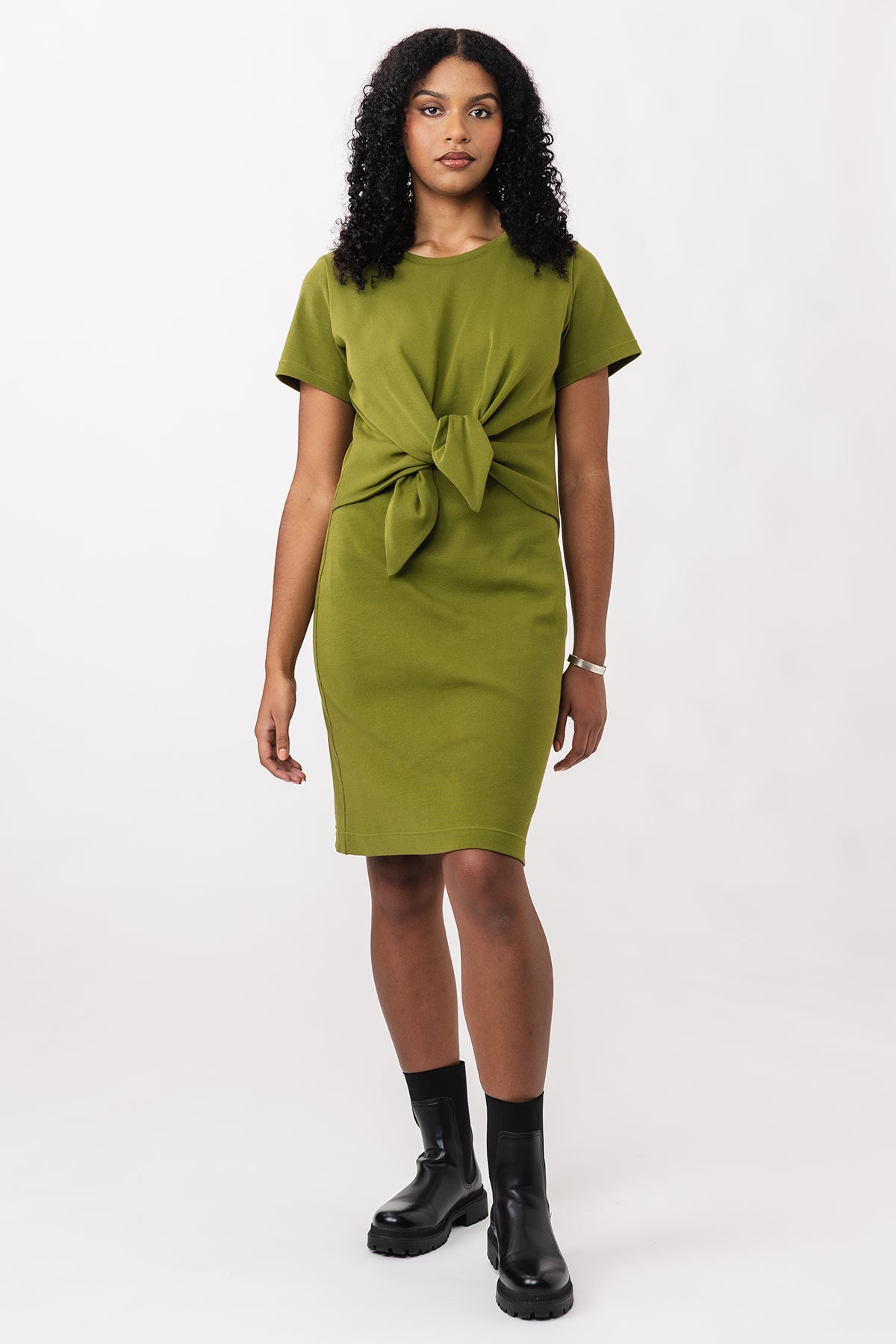 LYYTI tie front mini &amp; maxi dress