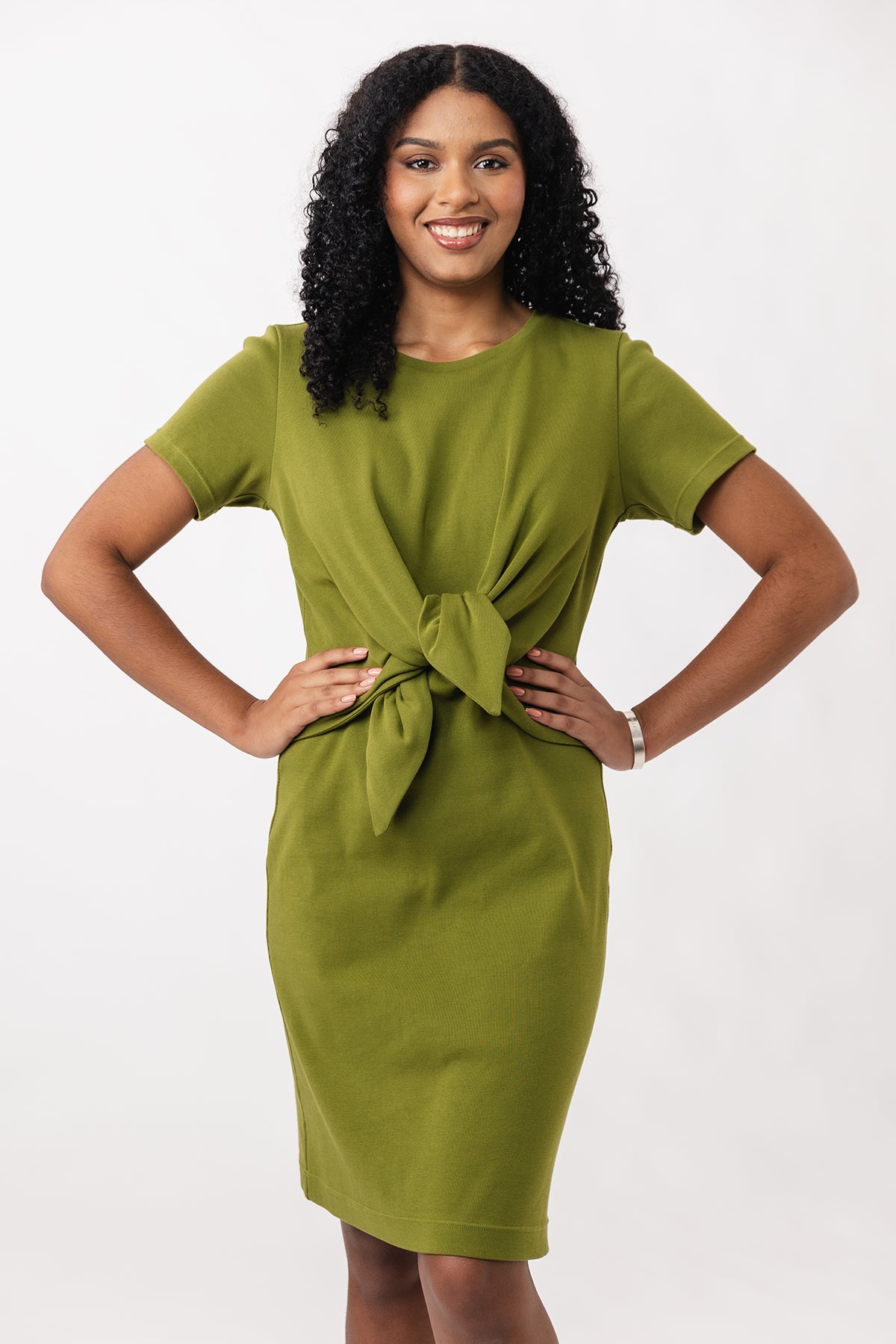 LYYTI tie front mini &amp; maxi dress