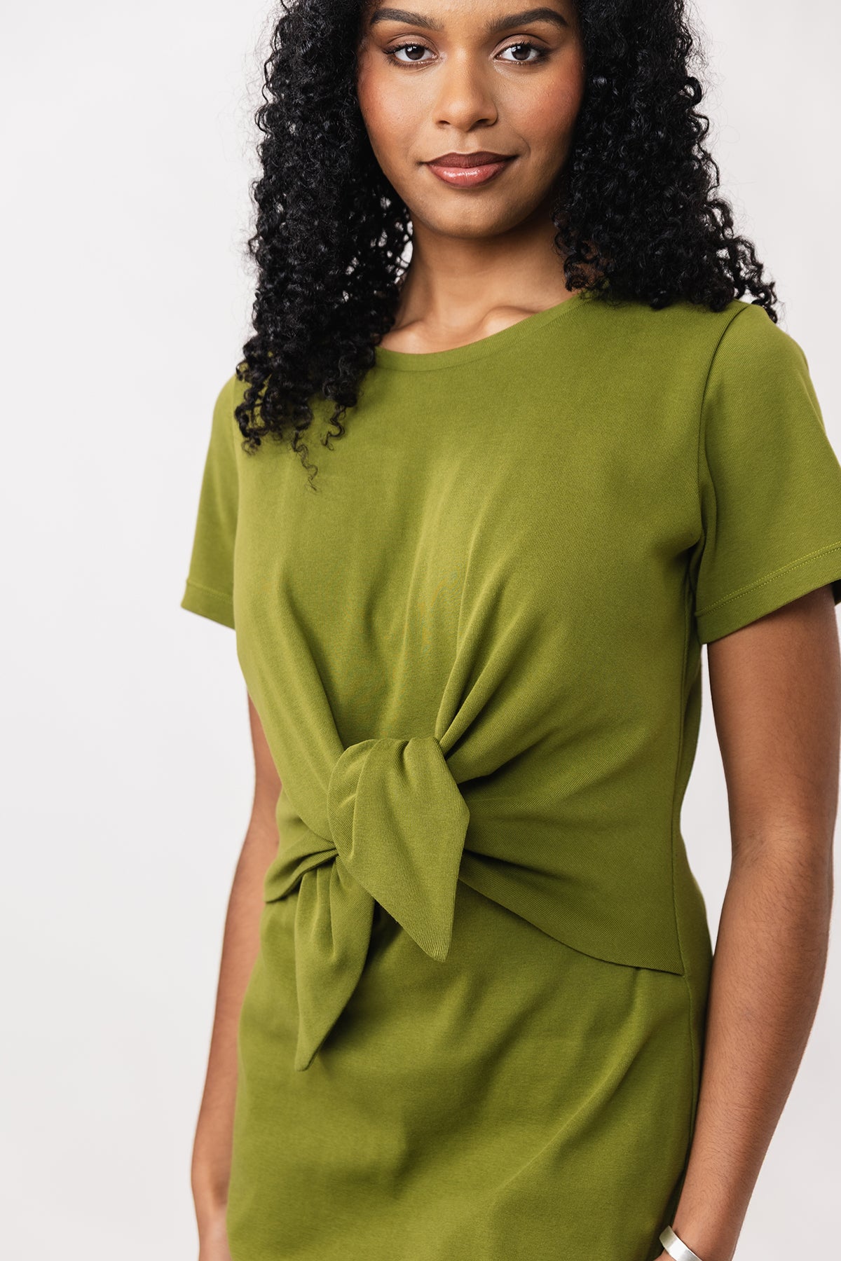 LYYTI tie front mini &amp; maxi dress
