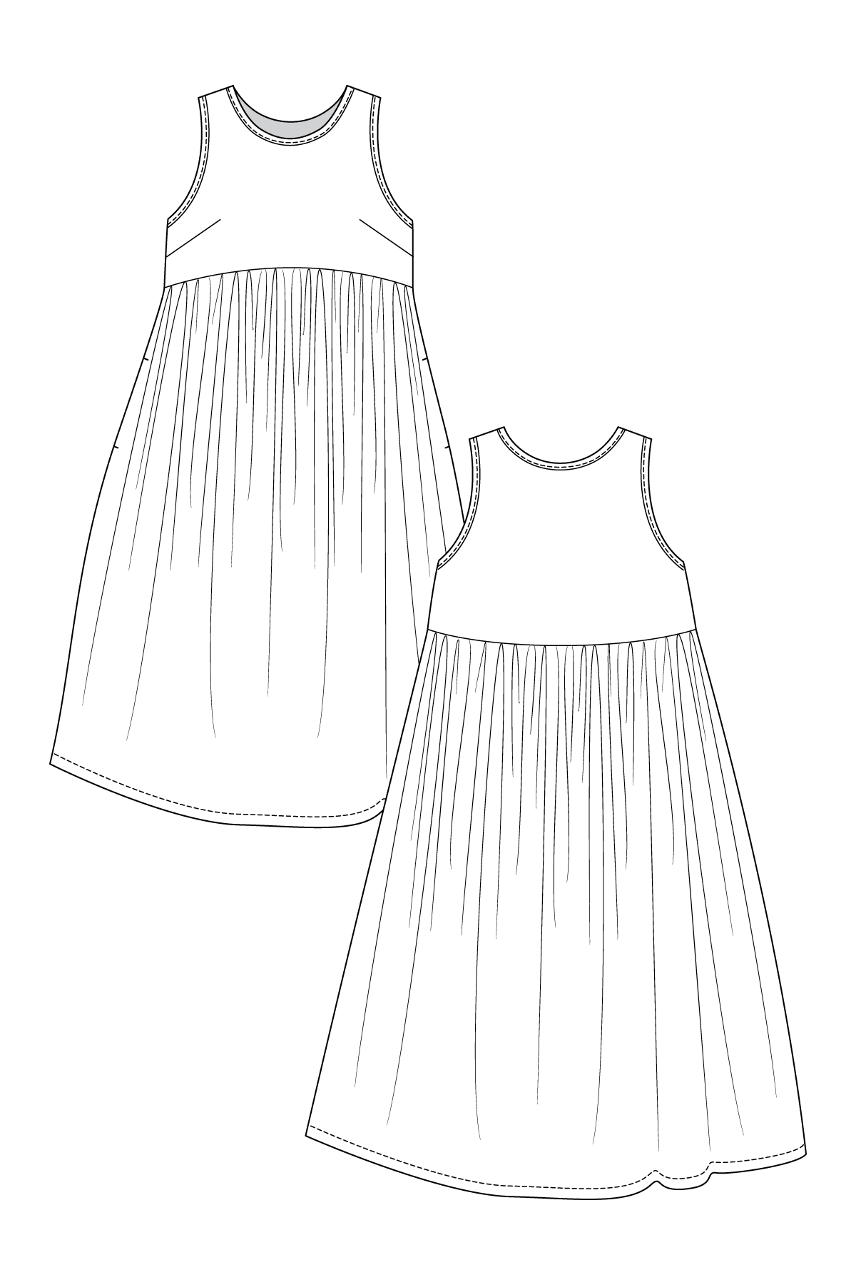 TAIMI dress &amp; top