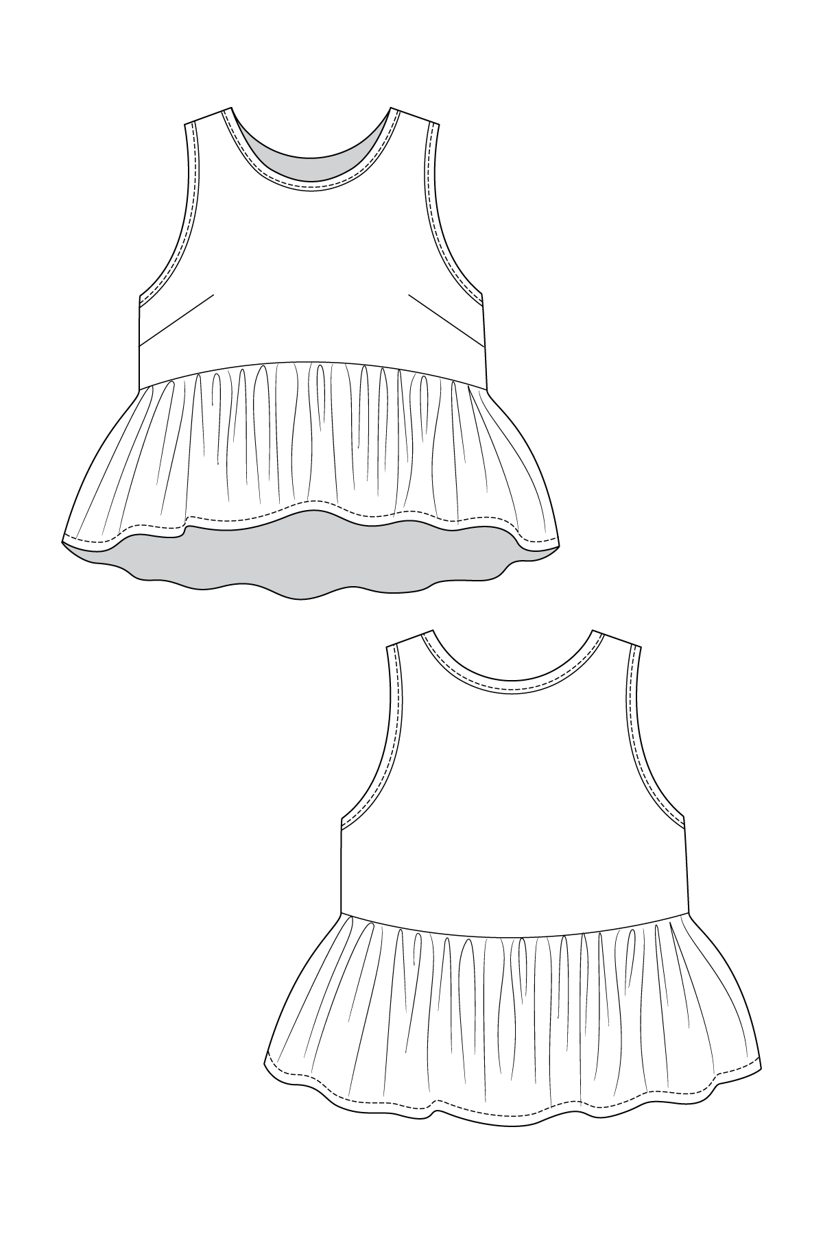 TAIMI dress &amp; top
