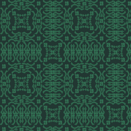 Rifle Paper Co., Gracie - Heritage - Evergreen Fabric, 1/4 yard