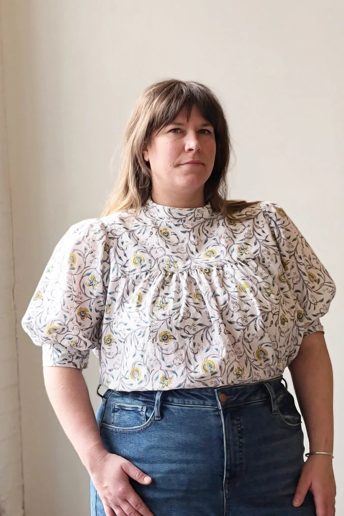 Sew House Seven, Regalia Blouse Paper Pattern (Standard and Curvy Sizes) - Lakes Makerie