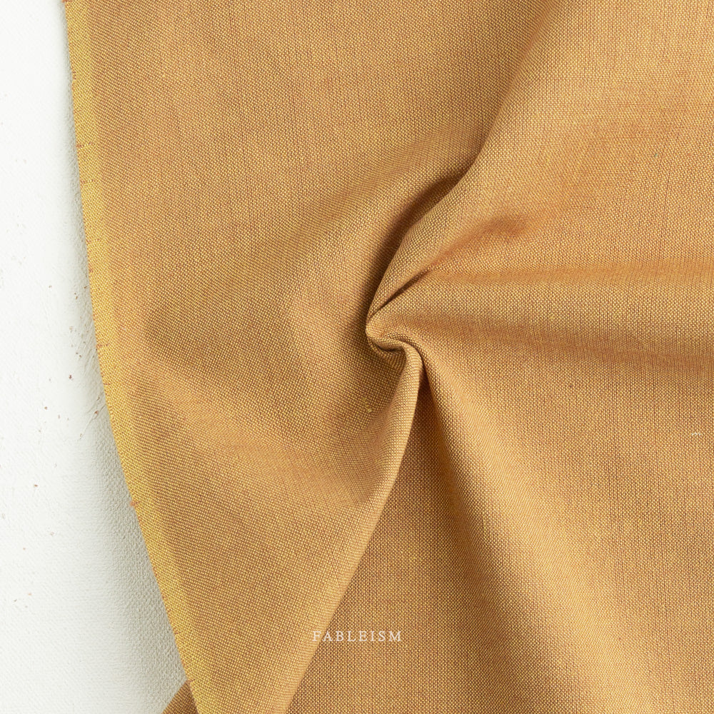 Remnant 626 Fableism, Water Color Wovens, Ochre, 1.5 yards