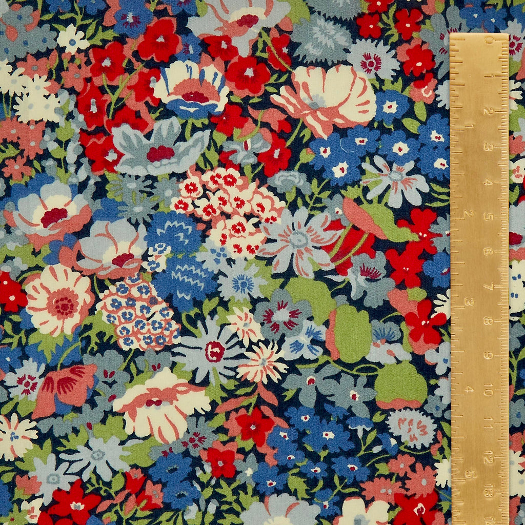 Liberty Tana Lawn Cotton Fabric, Thorpe K, 1/4 yard