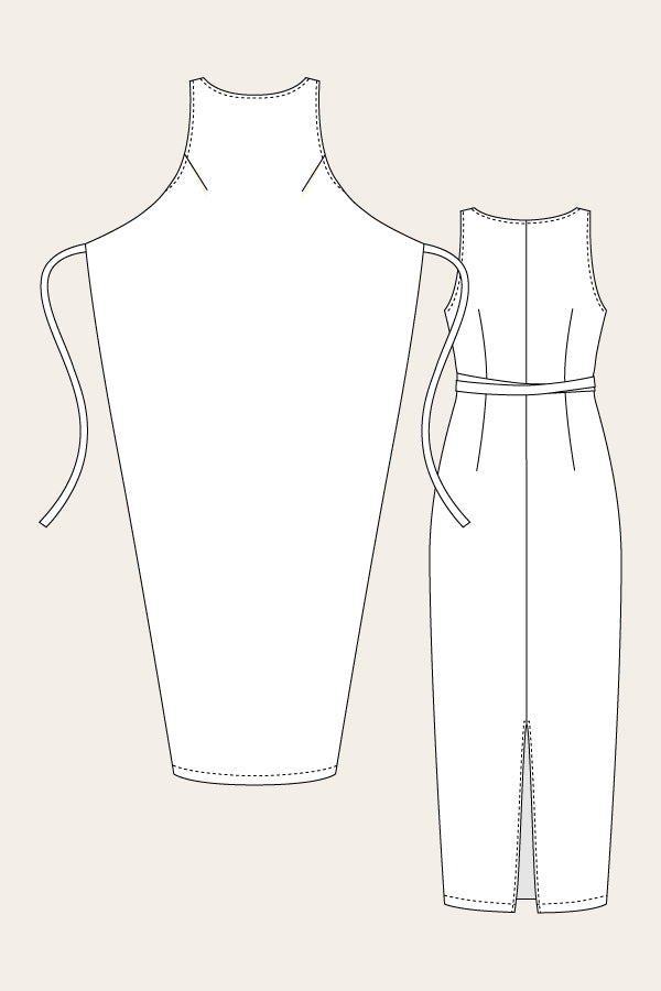 Named Clothing, Kielo Wrap Dress & Jumpsuit Sewing Pattern
