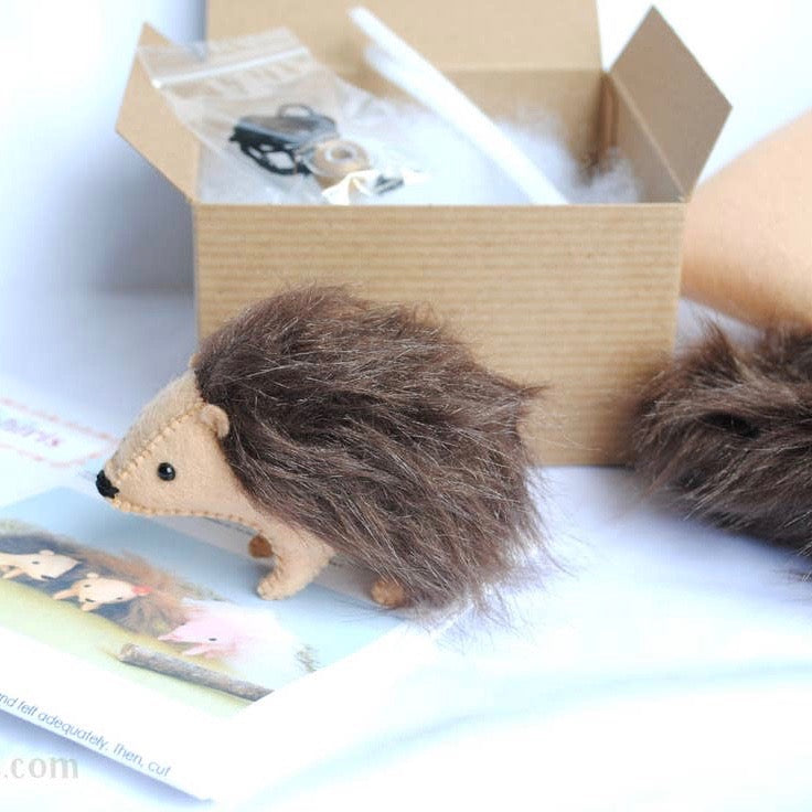 Felt Hedgehog  Kit-DelilahIris Designs - Lakes Makerie - Minneapolis, MN