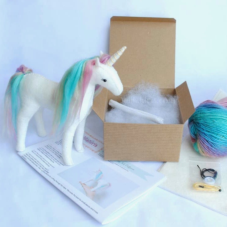 Felt Rainbow Unicorn Kit-DelilahIris Designs - Lakes Makerie - Minneapolis, MN