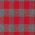 Mammoth Cotton Flannel Fabric, Buffalo, Check- Red and Grey, 1/2 yard - Lakes Makerie - Minneapolis, MN