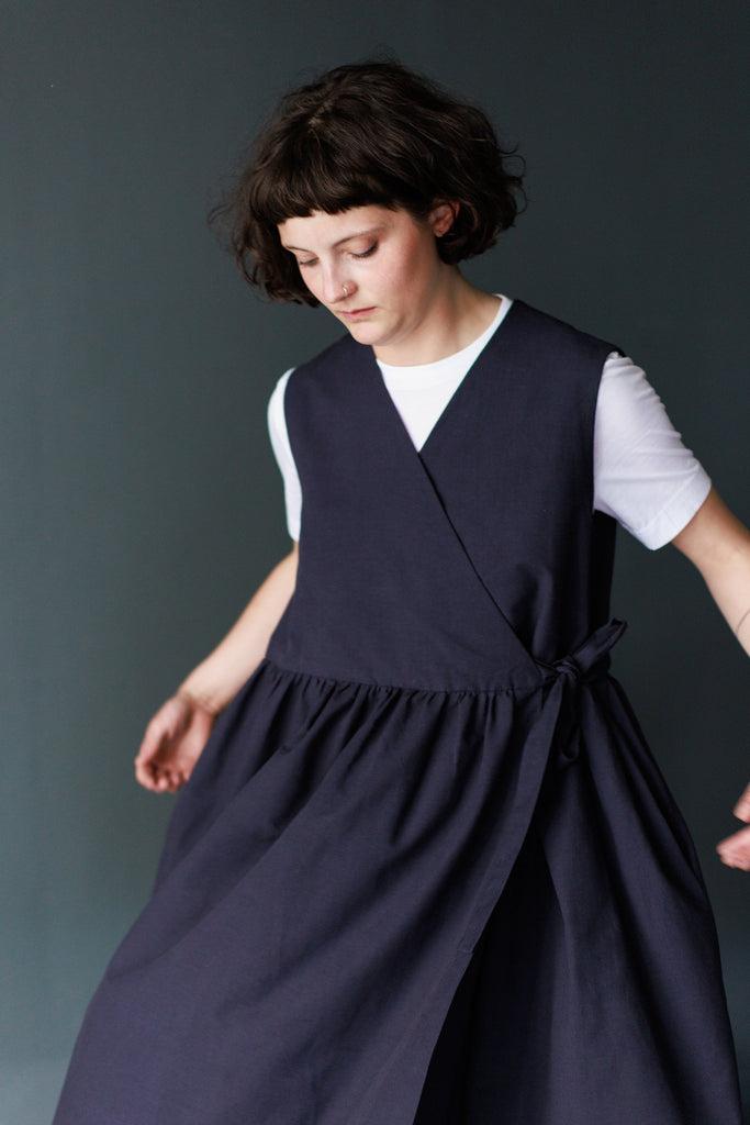 Merchant & Mills, Etta Wrap Dress PDF Pattern, UK size 6-18