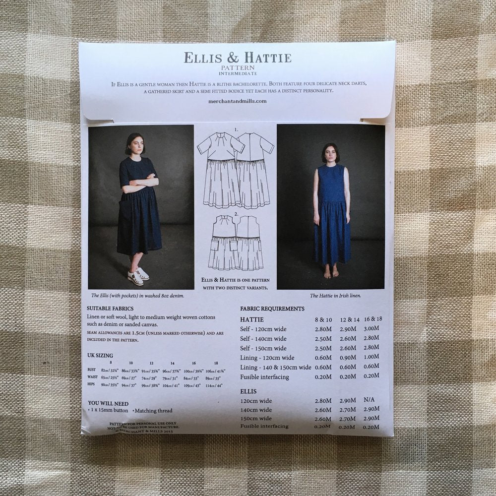 The Ellis and Hattie Dress Pattern - Lakes Makerie - Minneapolis, MN