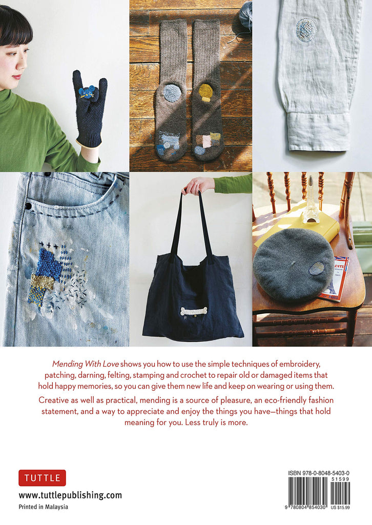 Mending with Love Creative Repairs for Your Favorite Things, by Noriko Misumi
