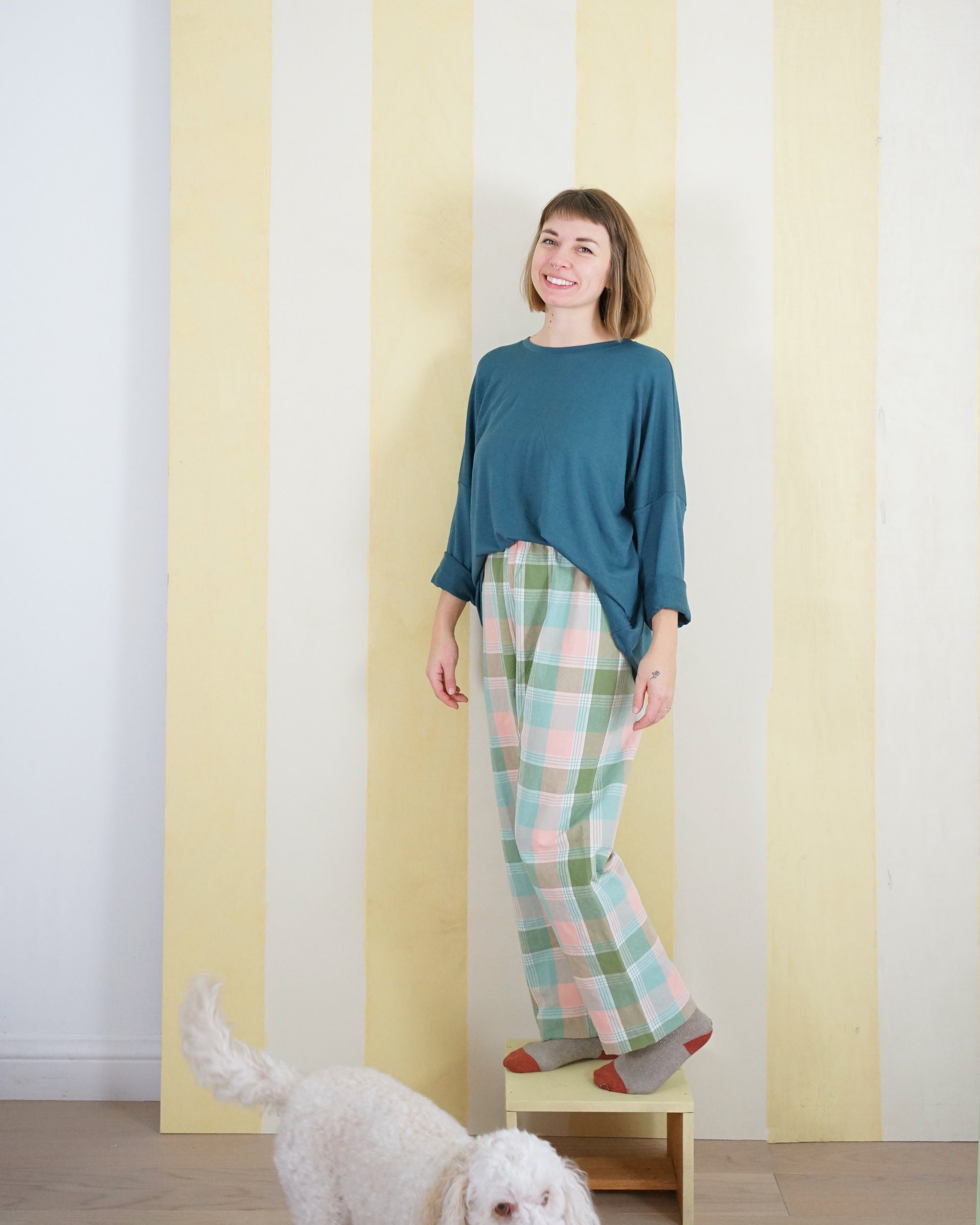 Matchy Matchy Sewing Club, All Around Crew, Digital PDF Pattern