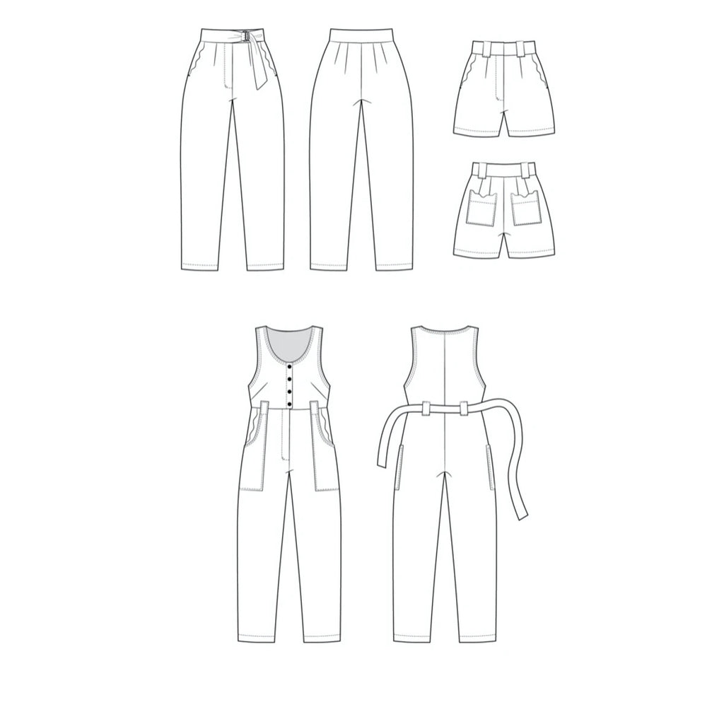 Building the Pattern: Sew Your own Capsule Wardrobe
