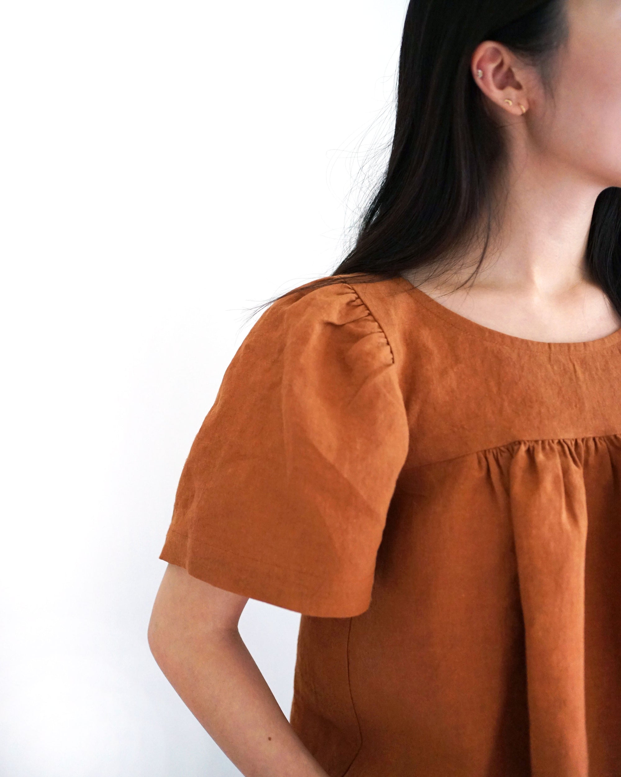 Matchy Matchy Sewing Club, Champagne Field Dress or Top, Digital PDF Pattern