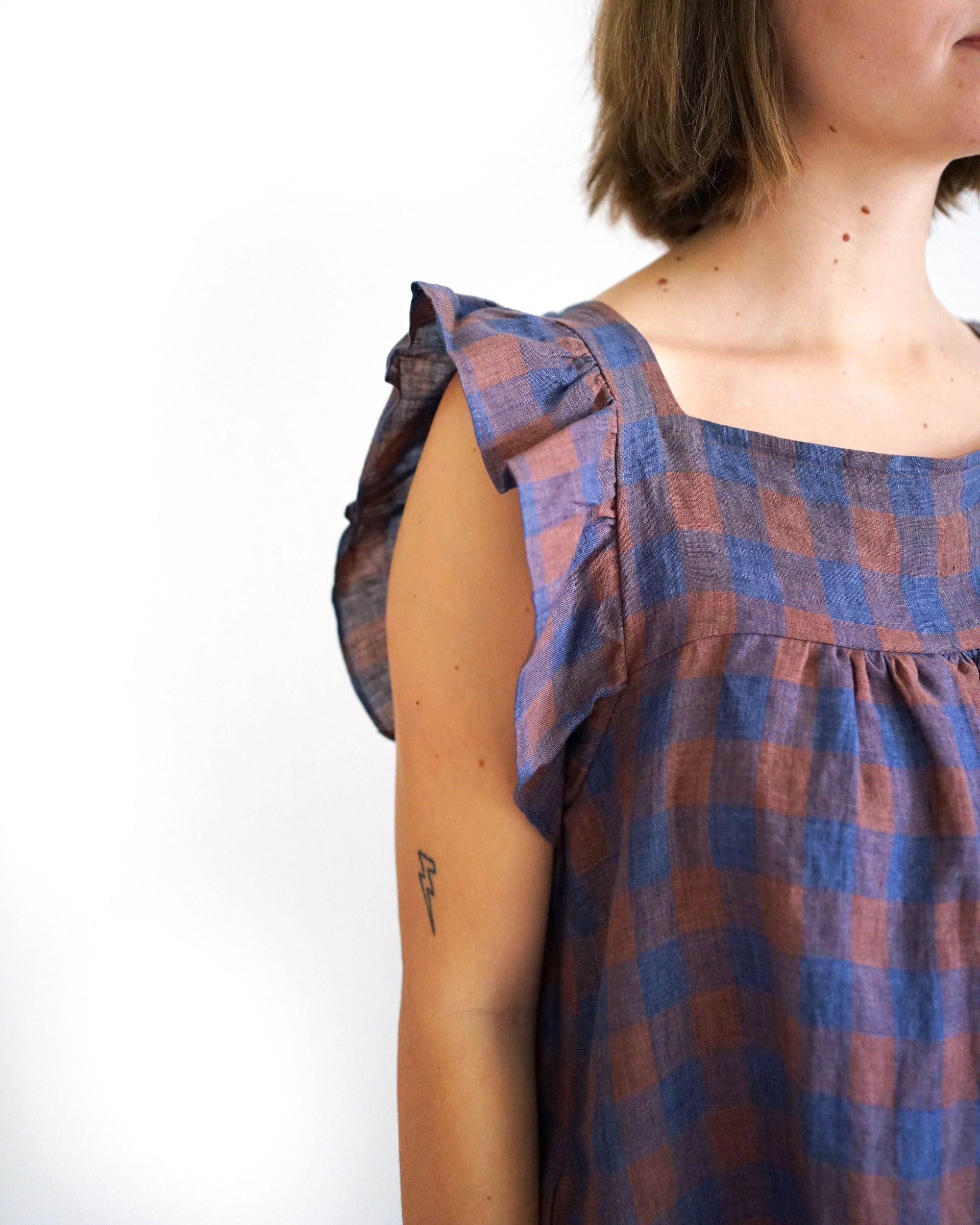 Matchy Matchy Sewing Club, Champagne Field Dress or Top, Digital PDF Pattern