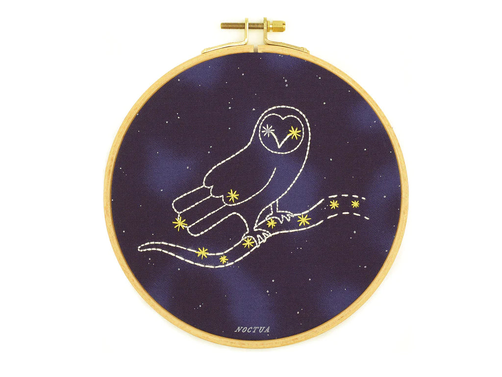 Kiriki Noctua Constellation Embroidery Kit