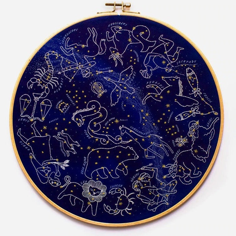 Kiriki Constellation Embroidery Kit