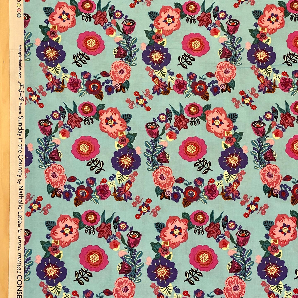 Sunday in the Country, Crown- Sissi, 1/4 yard