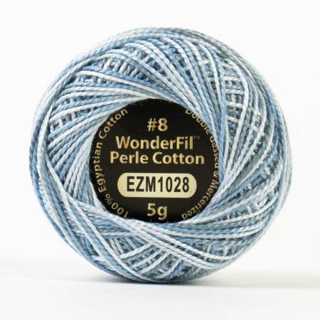 Eleganza #8 Variegated Perle Cotton, multiple colorways