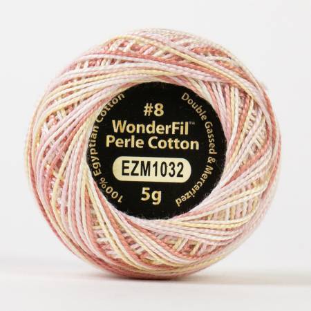 Eleganza #8 Variegated Perle Cotton, multiple colorways