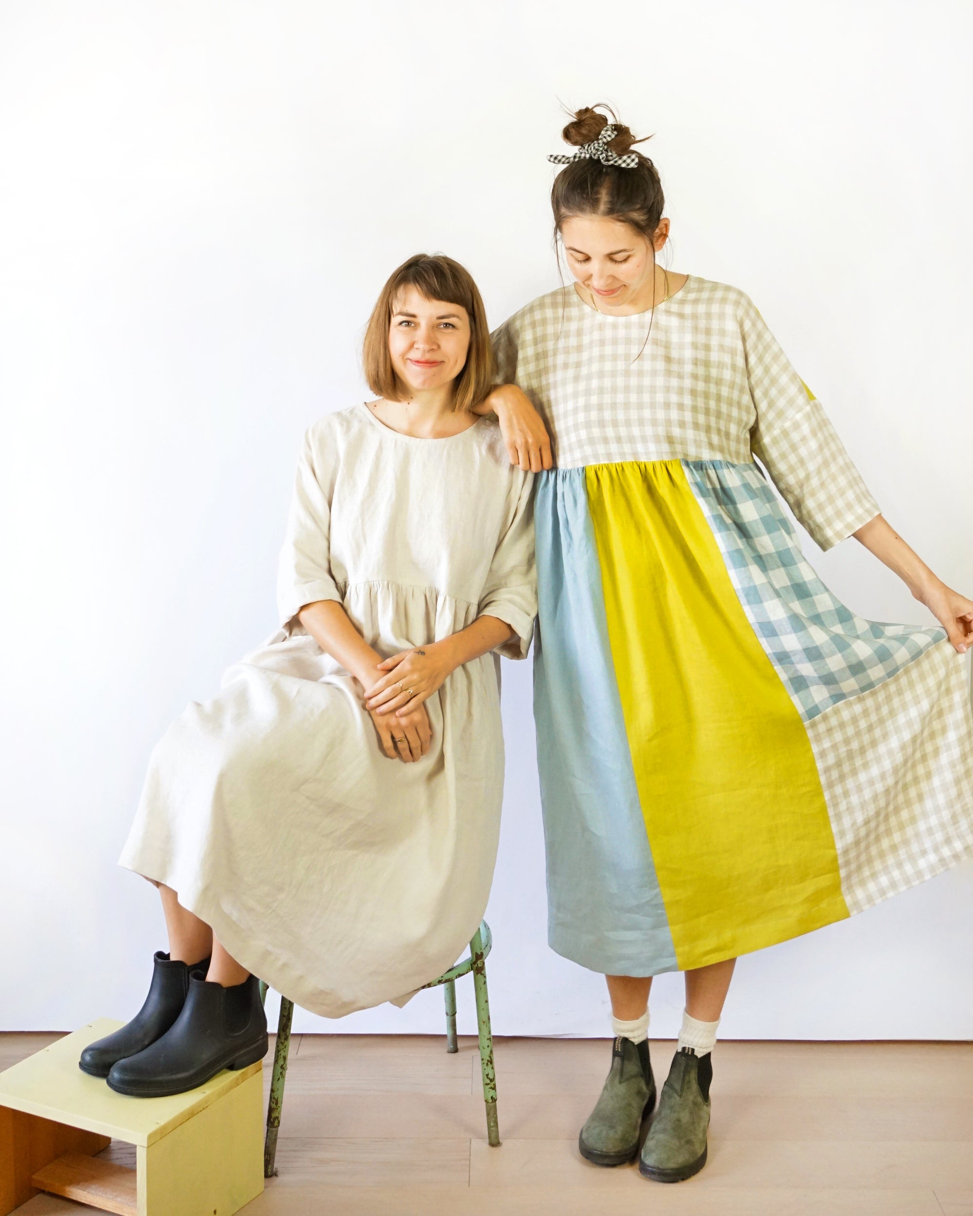 Matchy Matchy Sewing Club, Horizon Day Dress, Digital PDF Pattern – Lakes Makerie
