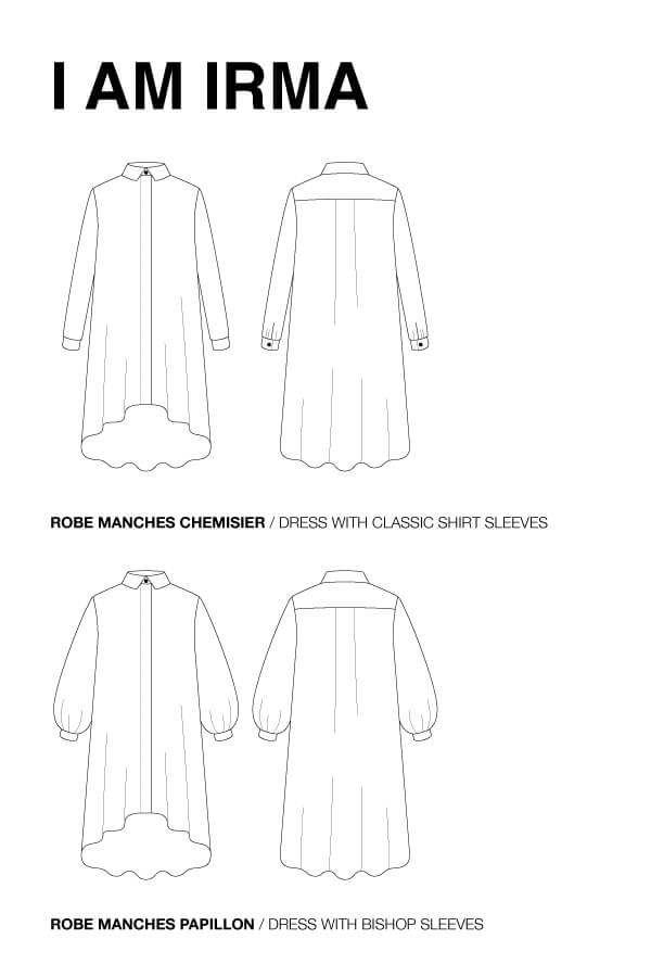 Sale, IAM Patterns, Irma Dress or Top Sewing Pattern