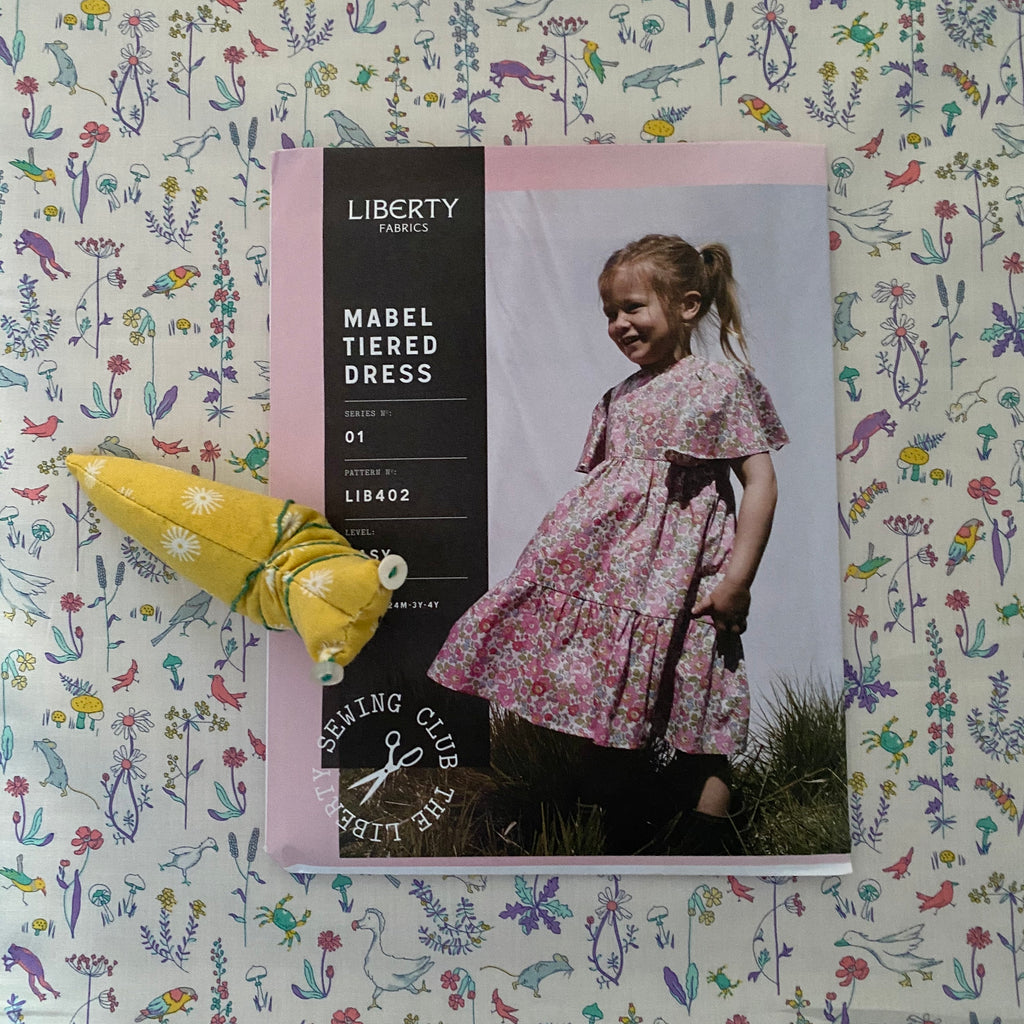 Liberty Mabel Tiered Dress Sewing Pattern - Lakes Makerie - Minneapolis, MN
