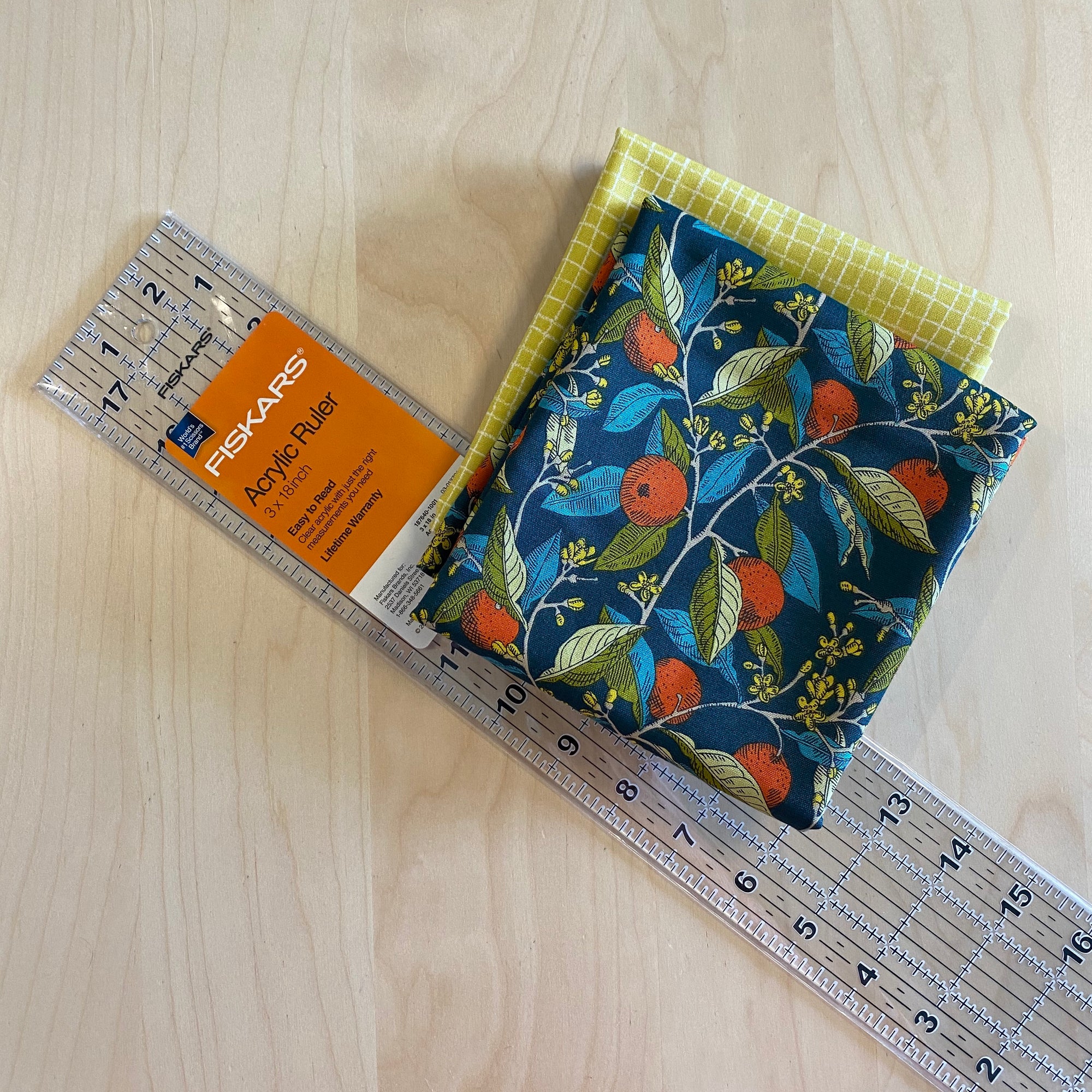 Ruler, Fiskars Acrylic, 3 x 18" - Lakes Makerie - Minneapolis, MN