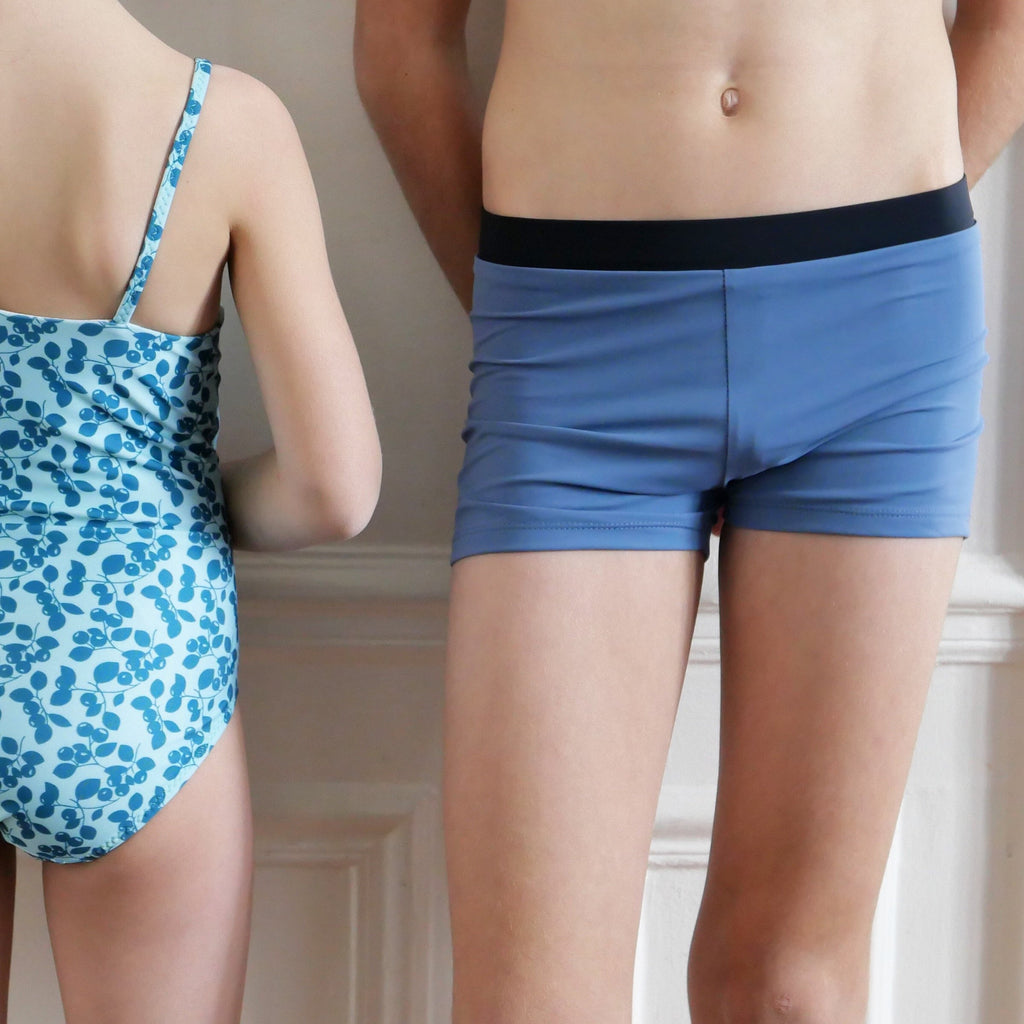 Ikatee (France), Sébastien Underwear Set & Swimsuit Sewing Pattern - Boy, 3-12Y