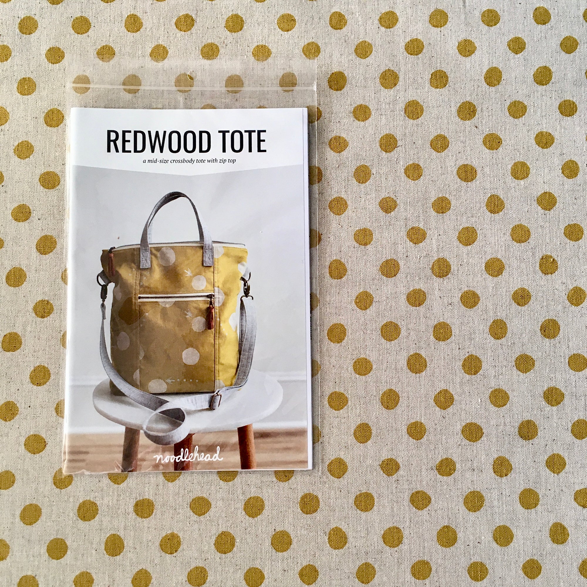 Noodlehead Redwood Tote Pattern - Lakes Makerie - Minneapolis, MN