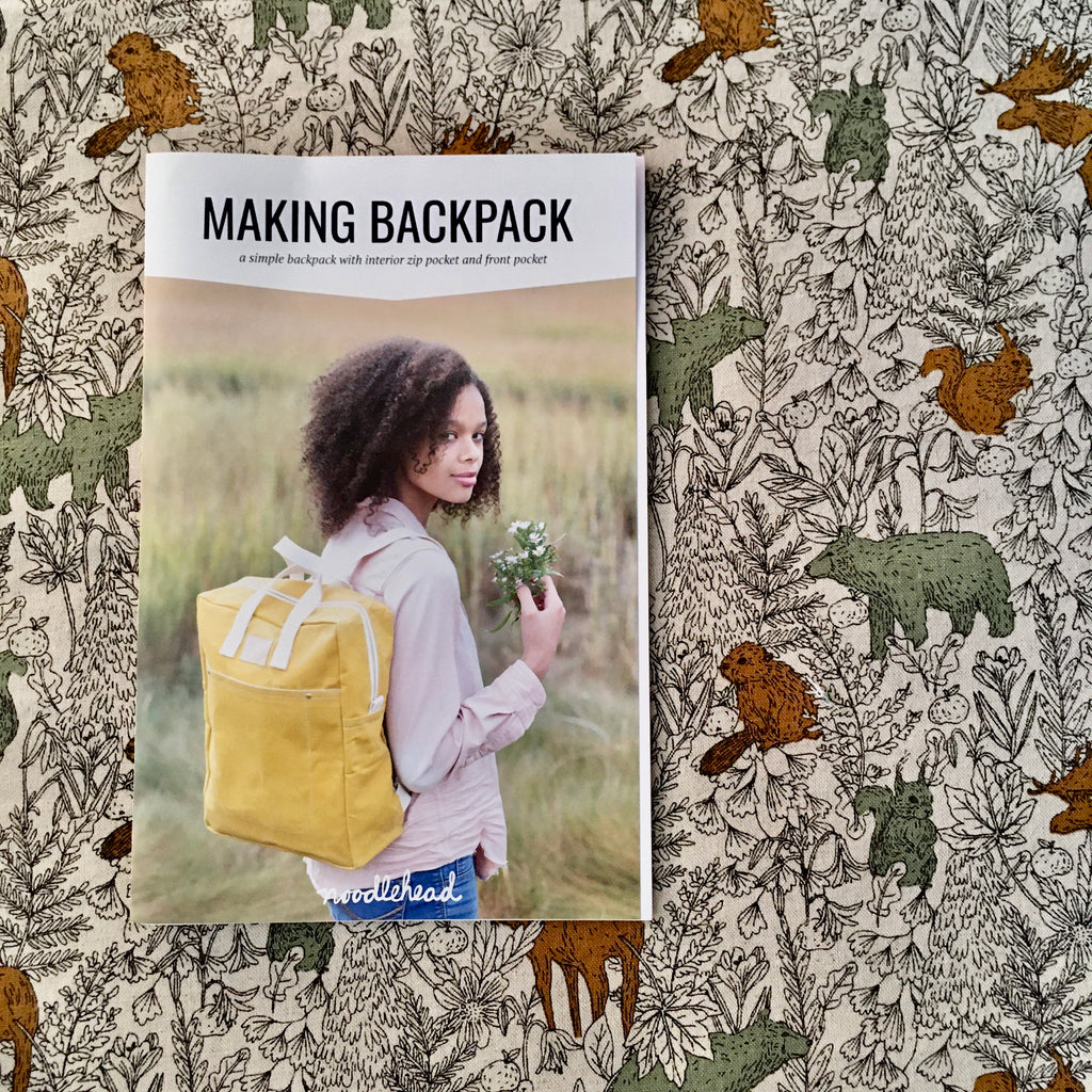 Noodlehead Making Backpack Pattern - Lakes Makerie - Minneapolis, MN