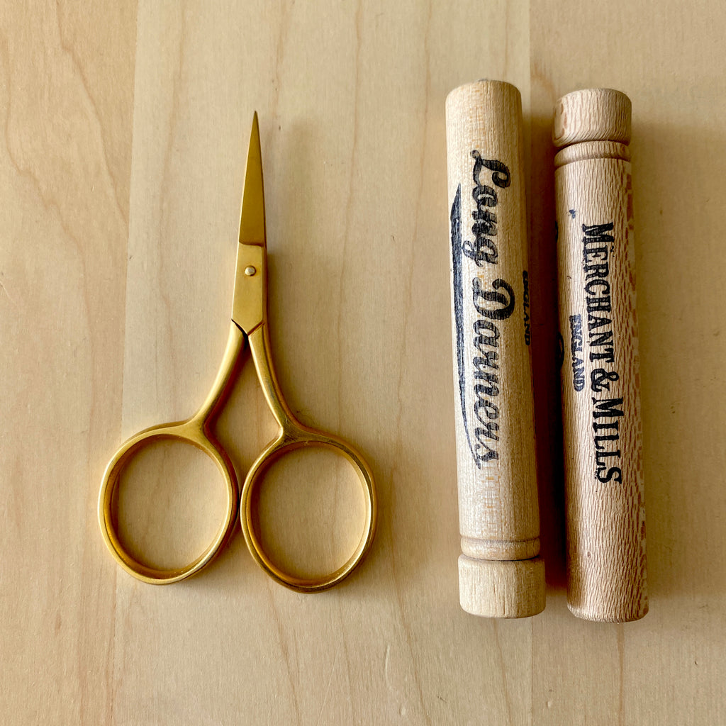 Merchant & Mills, Needles, Long Darner Hand Needles in Wooden Case