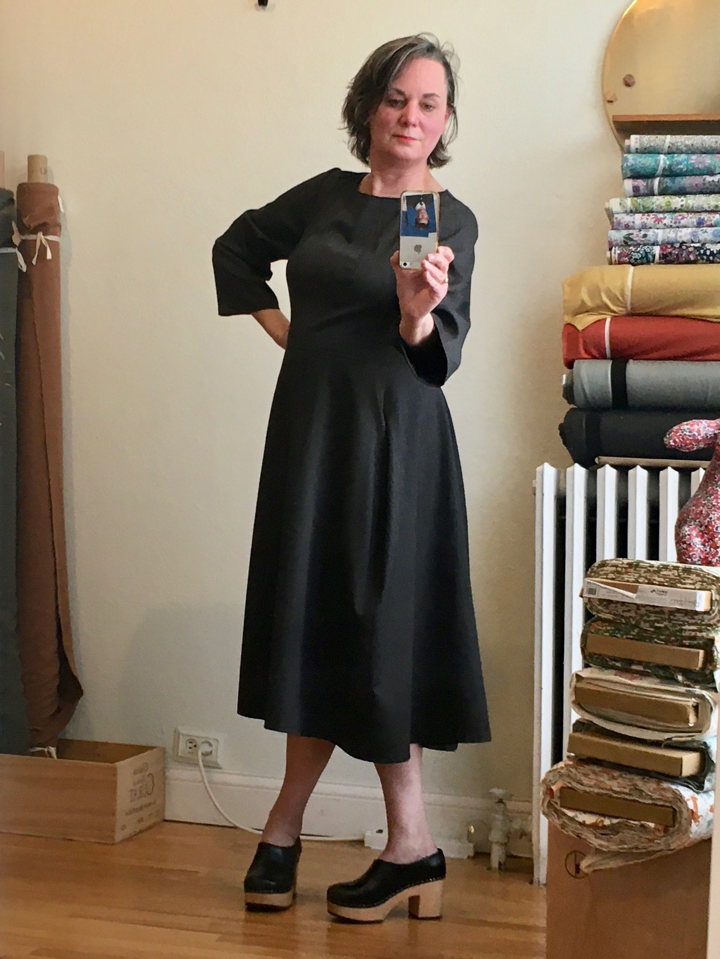 Assembly Line, Tulip Dress Pattern, two size ranges, Sweden Assembly Line, Tulip Dress Pattern, two size ranges, Sweden
