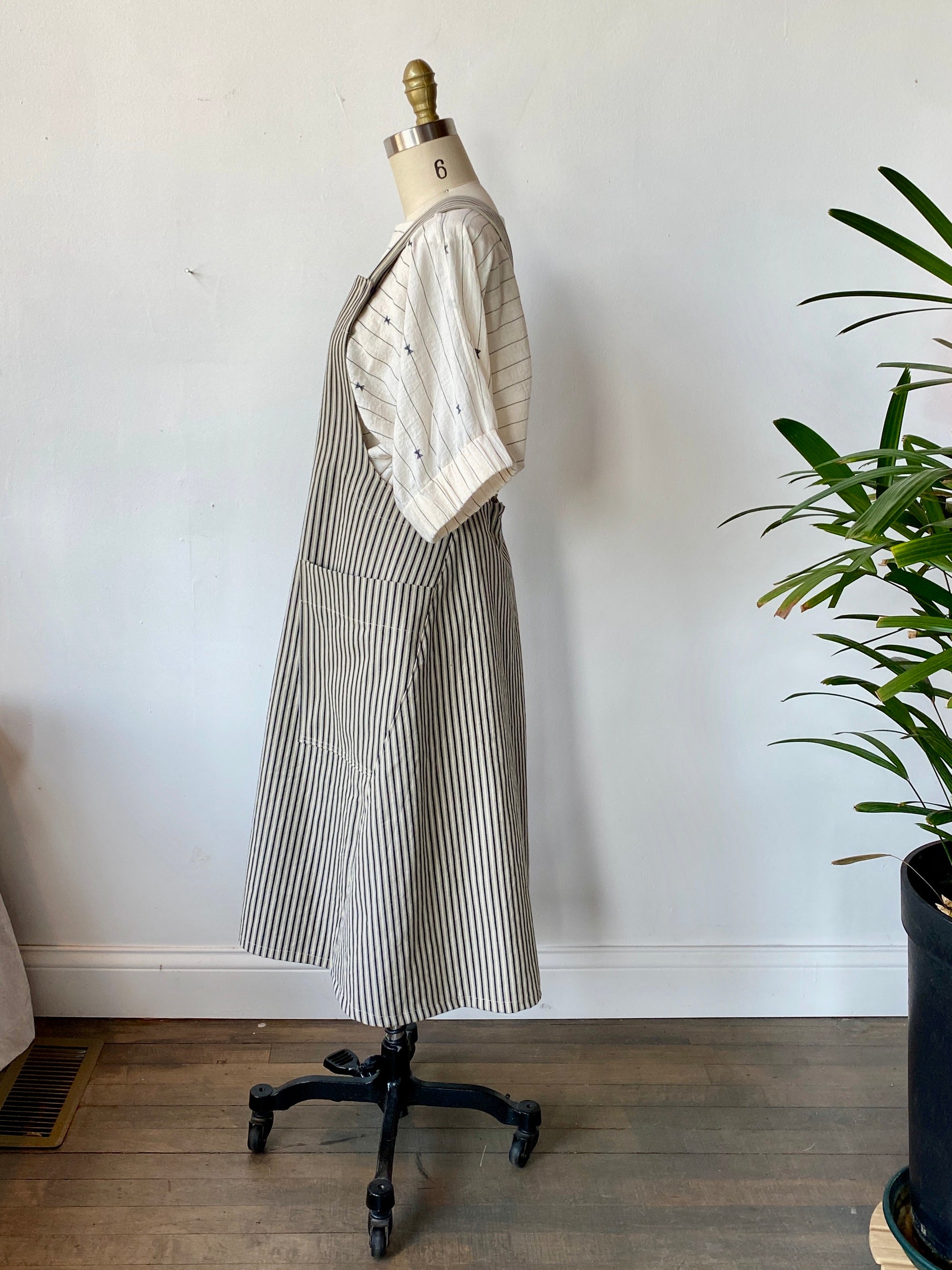 Assembly Line, Apron Dress Pattern, Two Size Ranges, Sweden
