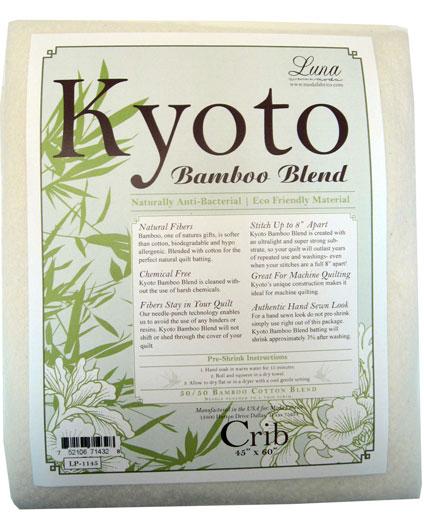 Bamboo Blend Batting, Kyoto Collection, Assorted Sizes – Lakes Makerie