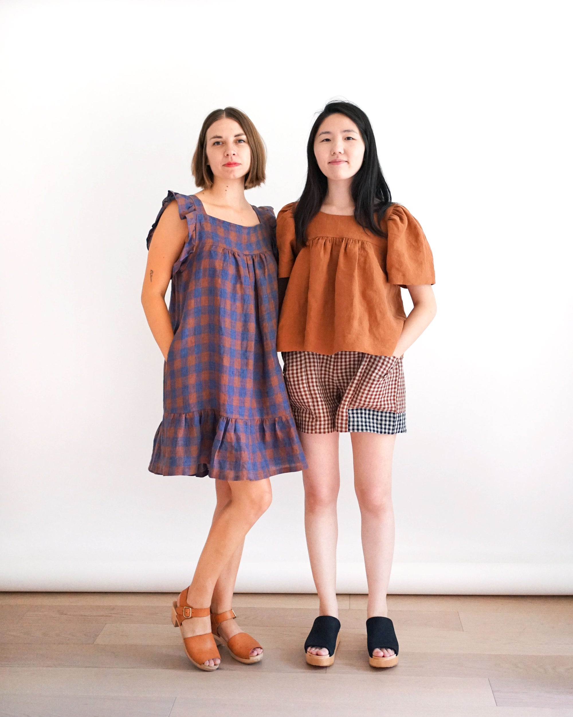 Matchy Matchy Sewing Club, Champagne Field Dress or Top, Digital PDF Pattern