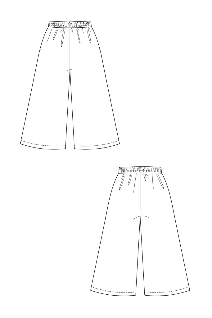 Named Clothing, Ninni Culottes, Digital PDF Pattern