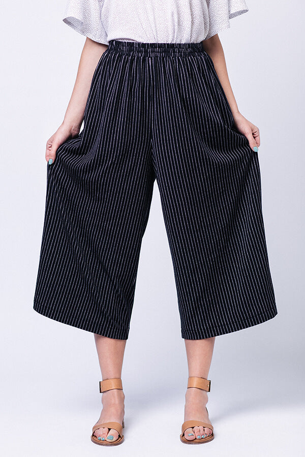 Named Clothing, (Updated) Ninni Elastic Waist Culottes, Paper Pattern