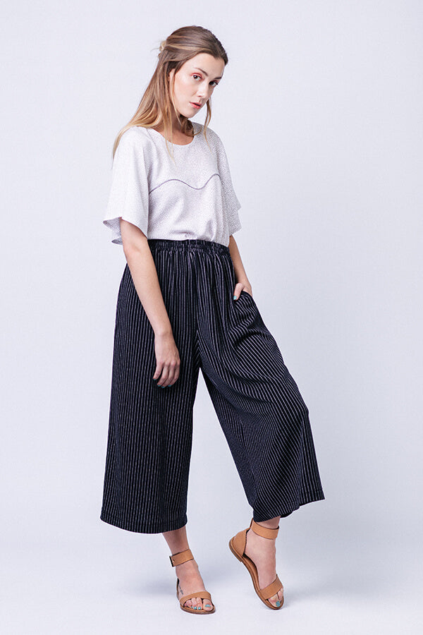 Named Clothing, (Updated) Ninni Elastic Waist Culottes, Paper Pattern