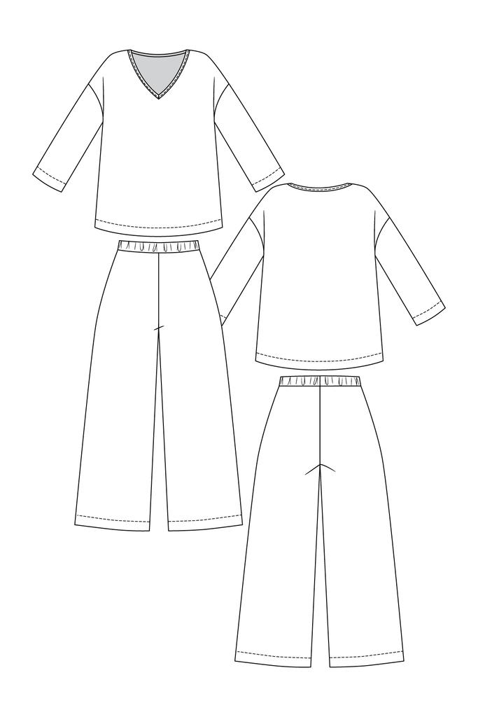 Named Clothing, Olo Set, Digital PDF Pattern