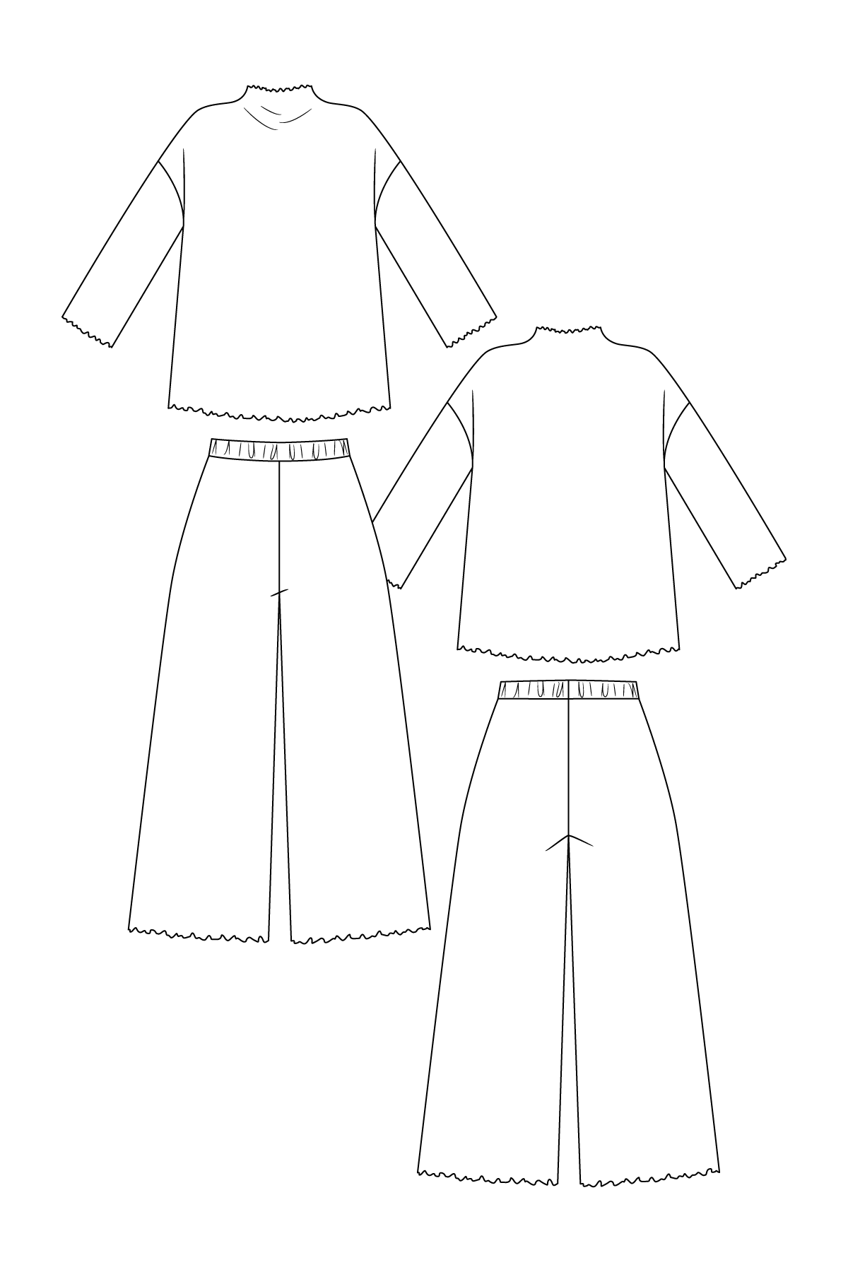 Named Clothing, Olo Set, Digital PDF Pattern