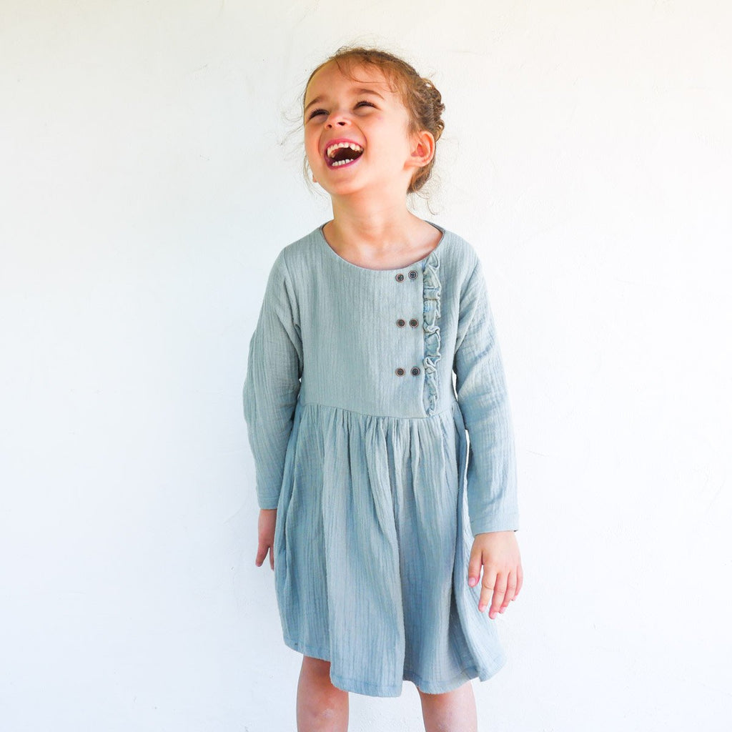 Ikatee (France), Elona Blouse & Dress Sewing Pattern - Girl, 3-12Y