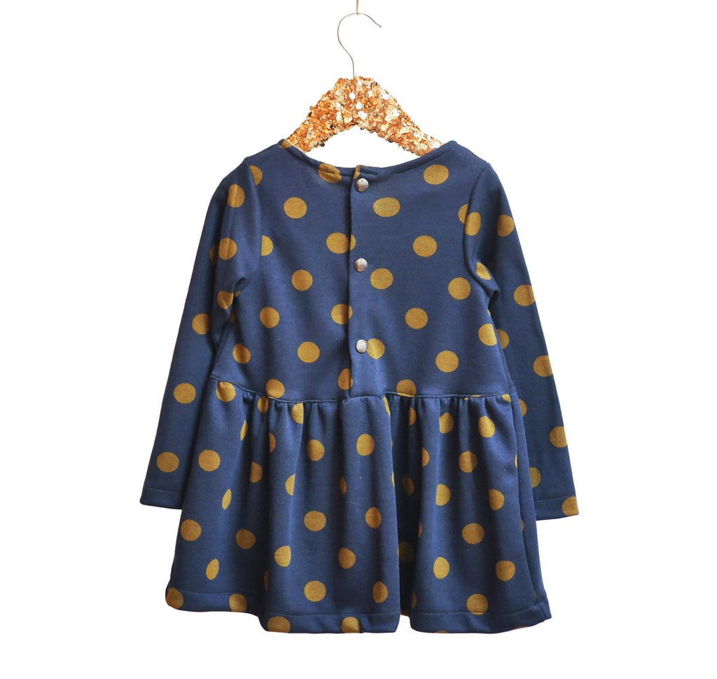 Ikatee (France), Helsinki Dress Sewing Pattern - Little Girl/Girl, 3-12Y
