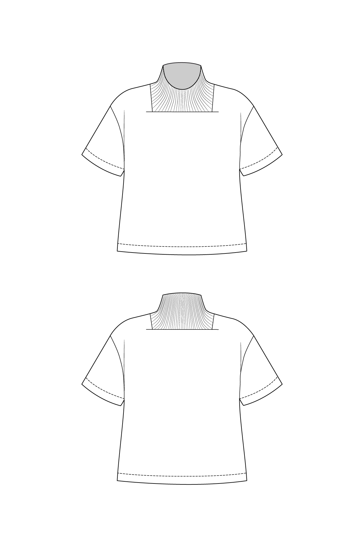 Named Clothing, Rauha Tee &amp; Tee dress, PDF Pattern