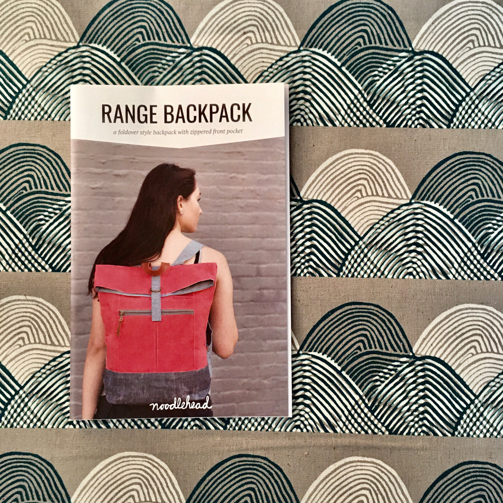 Noodlehead Range Backpack Pattern - Lakes Makerie - Minneapolis, MN