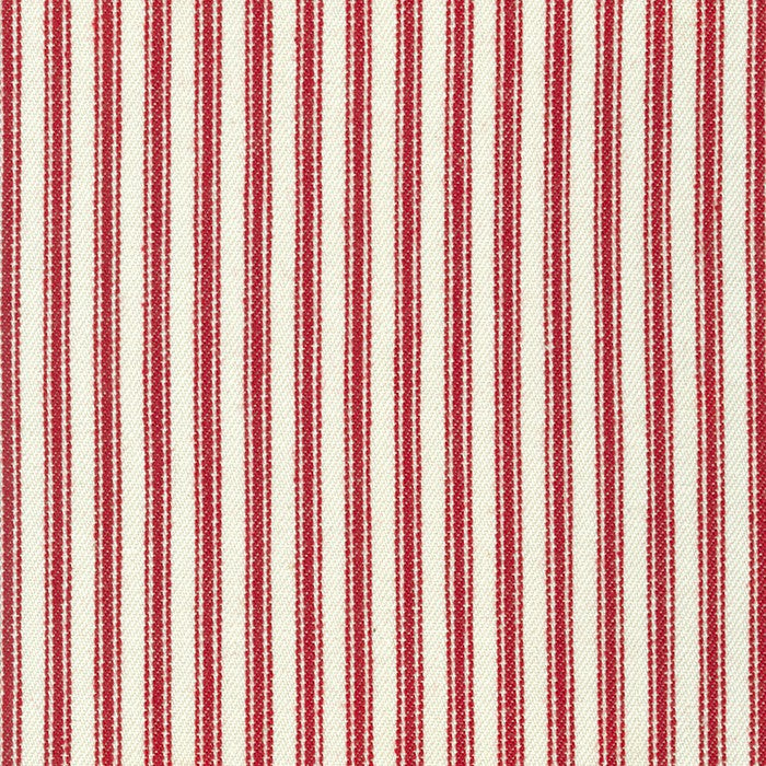 Classic Ticking Stripe, red, black or dove gray, 1/4 yard